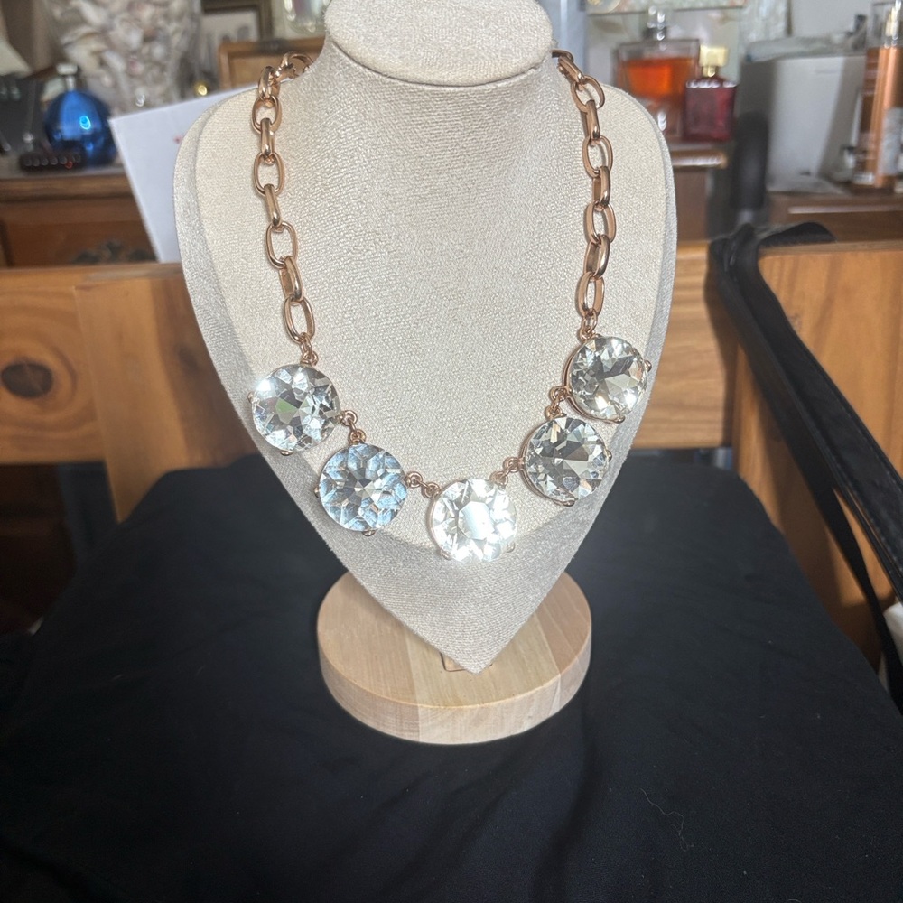 Urban Expressions Gold and Silver Crystal Necklace